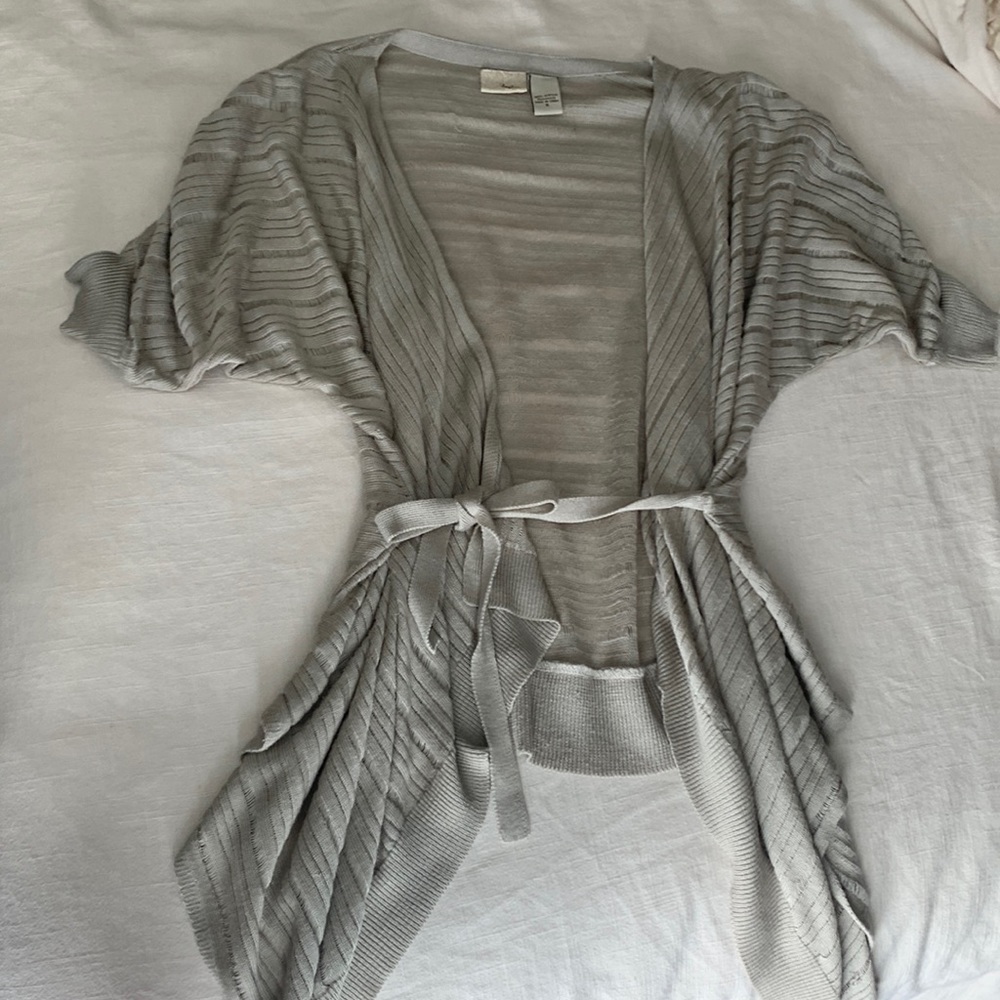 Tie Cardigan